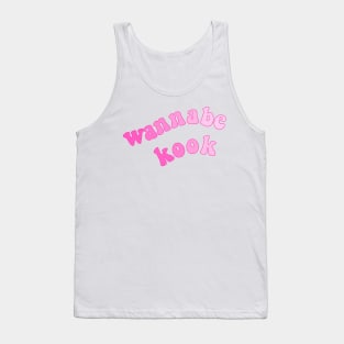 wannabe kook pink Tank Top